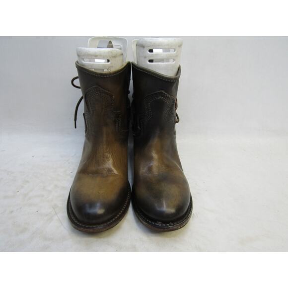 Freebird By Steven Womens Size 8 M Brown Leather Ankle Fashion Boots Bootie - Picture 5 of 11